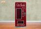 飲料機械鍵箱の装飾的な木のキャビネットMDFのキーのホールダーの木製の壁の鍵箱赤い色
