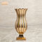 金の終わりと屋内ガラス繊維の植物の鍋のHomewaresの装飾的な項目