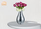 現代贅沢なガラス繊維の植木鉢のテーブルのつぼの植物の鍋の銀製のモザイク・ガラス